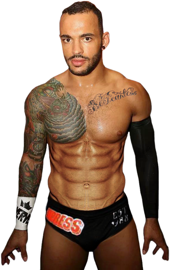 Ricochet - Ricochet Wwe (582x924), Png Download