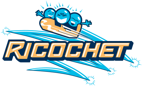 Ricochet Carowinds Logo (500x376), Png Download