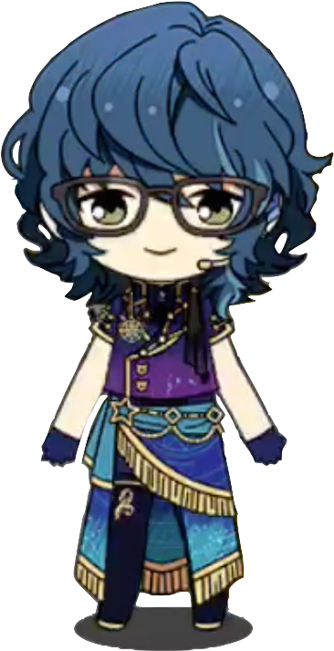 Tsumugi Aoba Night Of Pleiades Chibi - Tsumugi Aoba (408x728), Png Download