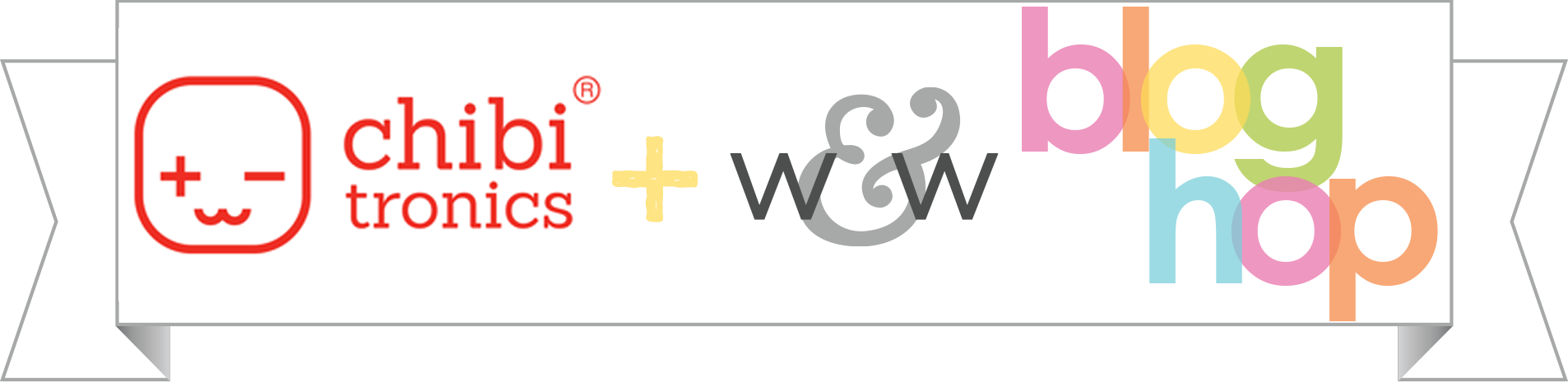 Chibitronics Winnie & Walter Collaboration Blog Hop - Blog (1906x465), Png Download