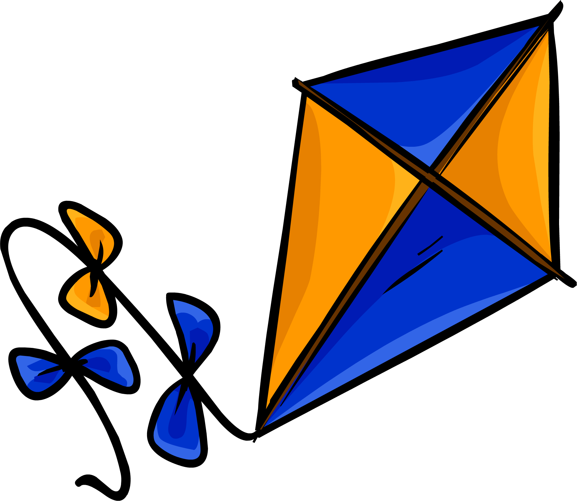 Free Kite Png - Club Penguin Kite (1997x1734), Png Download