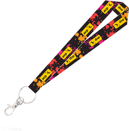Avp Paint Splatter Keystrap Lanyard - Paint (500x667), Png Download