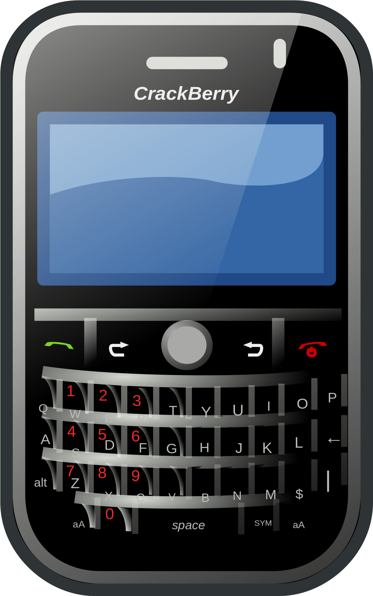 Open - Blackberry 2000 (2000x2000), Png Download