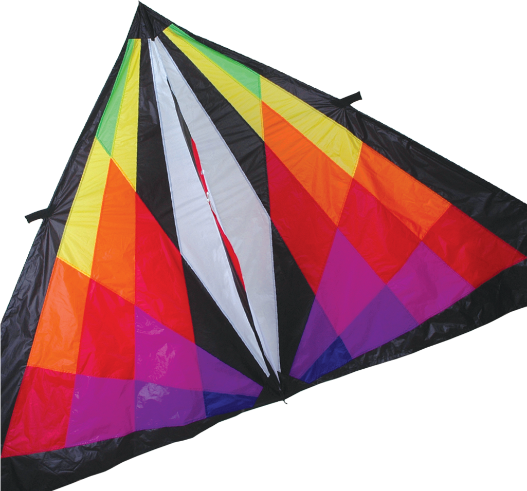11 Ft. Teknacolor Delta Kite (1024x1024), Png Download