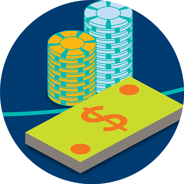 Buying Chips - Casino Token (637x637), Png Download