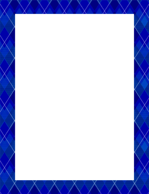 Free Blue Borders Maggi Locustdesign Co - Symmetry (480x622), Png Download