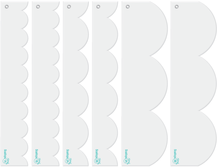 Download Scallop Design Templat Templates Kiwi Lane Designs Full