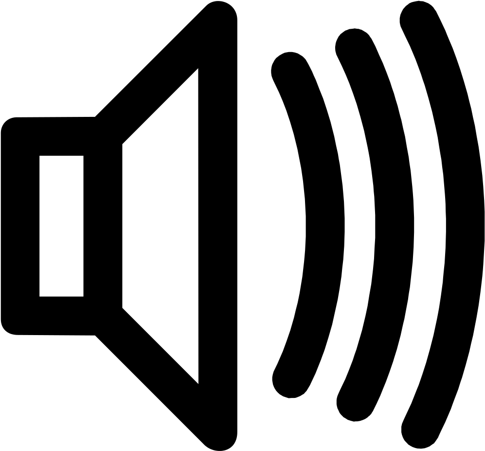 Icon Sound Loudspeaker - Loudspeaker Icon (1094x1024), Png Download