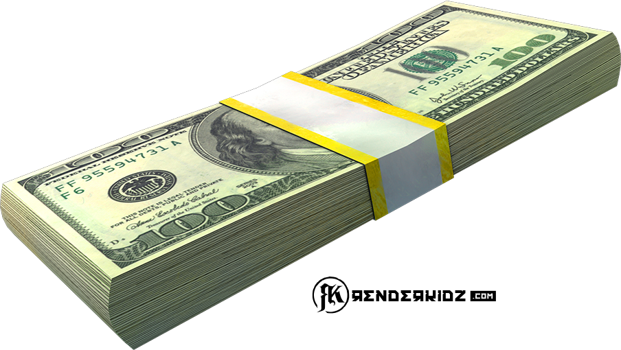 Money Stack - Cash Stacks Transparent Nz (904x510), Png Download