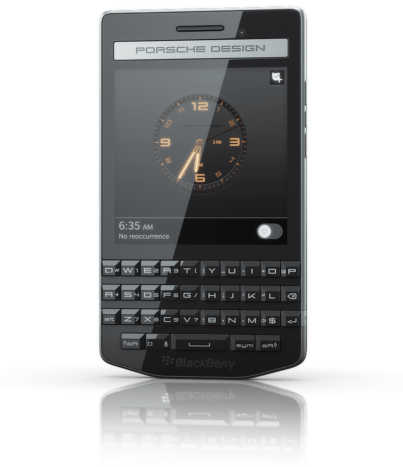 The New Porsche Design P'9983 Is The First To Ship - Blackberry Porsche Design (800x1000), Png Download