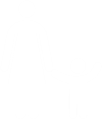 Child Friendly Icon White - Toilet Sign Men Women Alien (339x406), Png Download