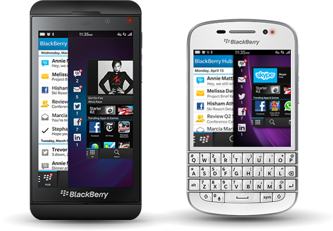 Blackberry May Begin Developing Android Phone - Blackberry Q10 - 16 Gb - White - Unlocked (482x335), Png Download