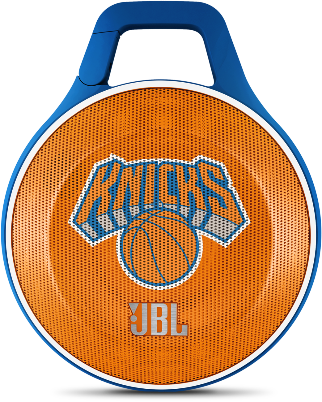 Jbl Clip Nba Edition - Jbl Clip Portable Speaker - Bluetooth - New York Knicks (1605x1605), Png Download