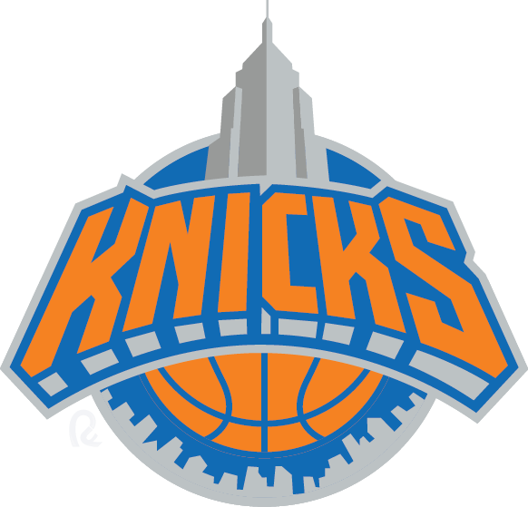 Rf Knicks1 - New York Knicks (582x559), Png Download