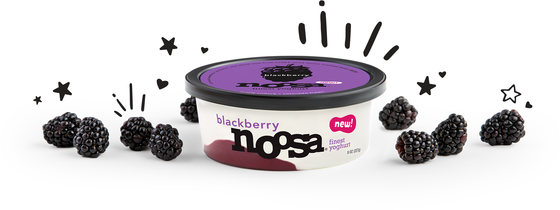 Straight From The Patch - Noosa Yoghurt (2560x1000), Png Download