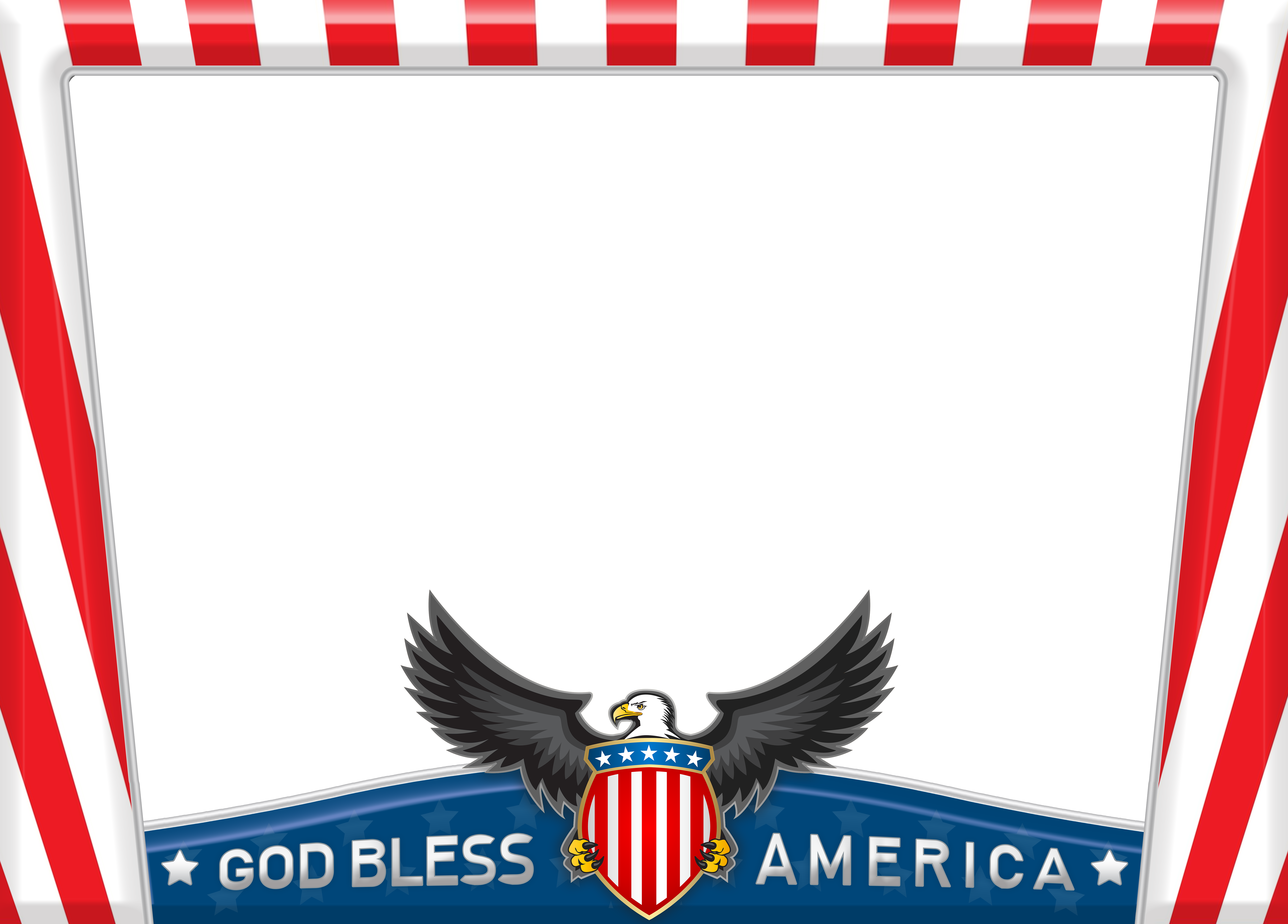 God Bless America Png (8000x5744), Png Download