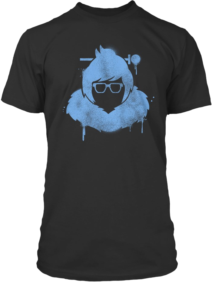 Overwatch - Opengl T Shirt (700x929), Png Download