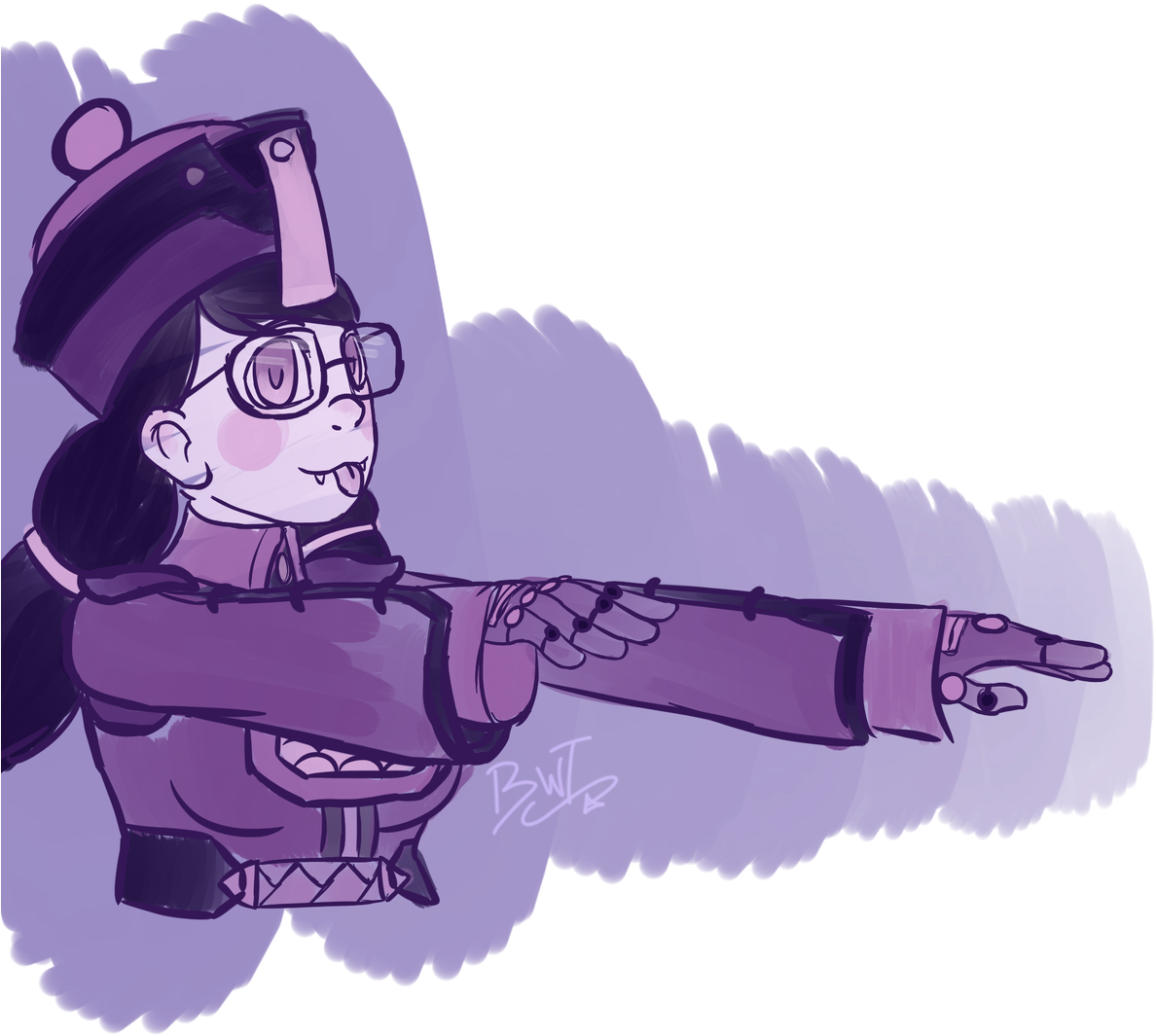 #overwatch #overwatchhalloween #fanart #mei Im Assuming - Portable Network Graphics (1200x1102), Png Download