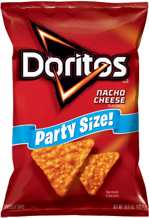 Best Doritos Chips Pack Png - Party Size Nacho Doritos (480x480), Png Download