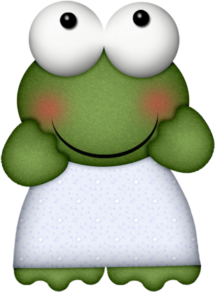 B *✿*crazy Froggies - Frog (337x445), Png Download