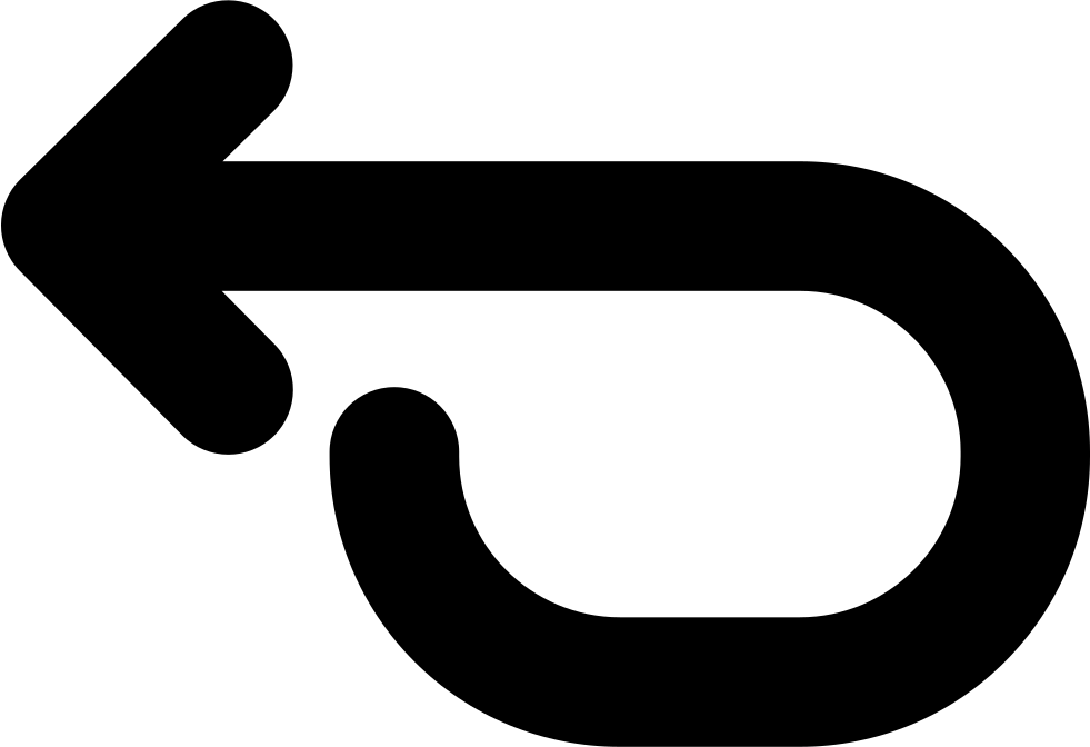Curved Arrow Pointing To Left Comments - Pointing Curved Arrow (981x672), Png Download