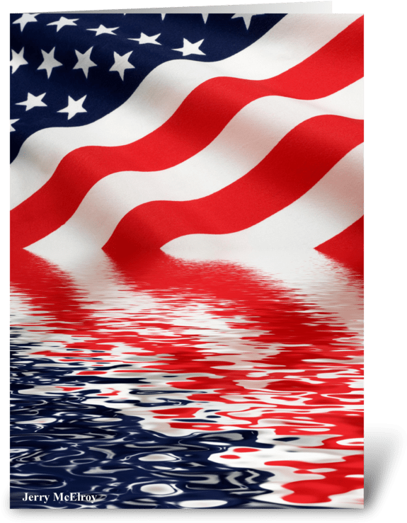 God Bless America Greeting Card - Custom Black Otterbox Defender Series Case For Apple (700x792), Png Download