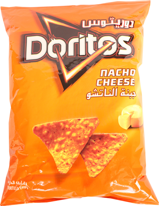 Doritos-nacho Cheese 180g - Doritos Tangy Cheese 55g (515x668), Png Download