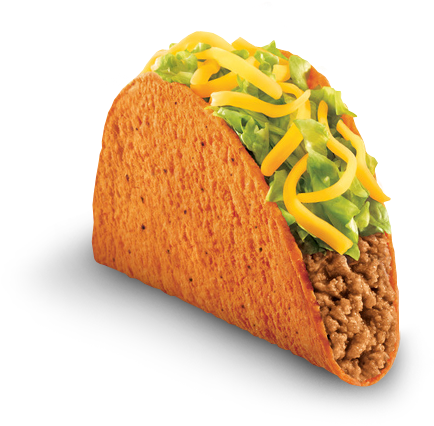 Nacho Cheese Doritos® Locos Taco - Taco Mexicano Com Doritos (500x484), Png Download