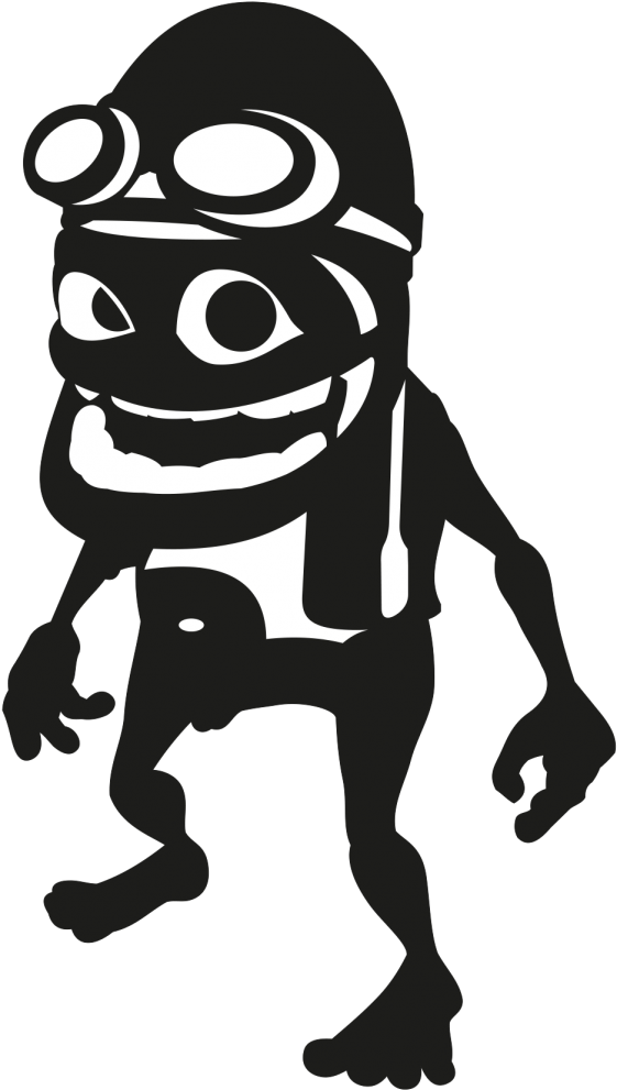 Crazy Frog Source - Crazy Frog Vector (875x1000), Png Download