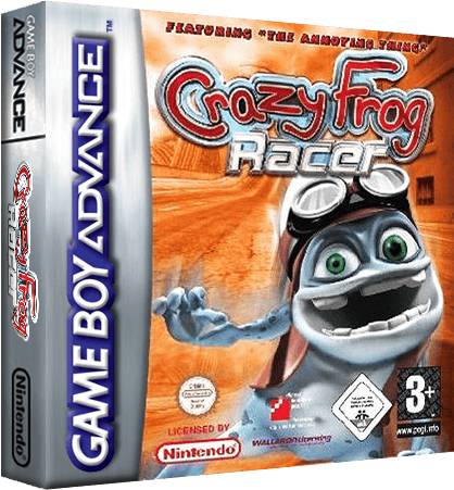 Crazy Frog Racer - Crazy Frog Racer (ps2) (456x528), Png Download