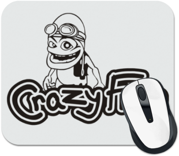 Коврик Для Мыши Crazy Frog - Crazy Frog Vector (380x440), Png Download