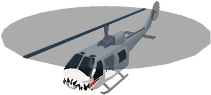 Helicopter Vietnamwar - Helicopter Rotor (420x420), Png Download
