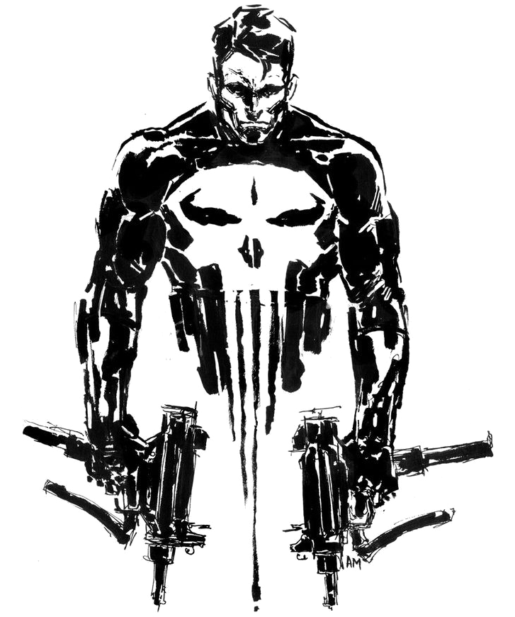 Punisher Png High-quality Image - Punisher Png (736x919), Png Download