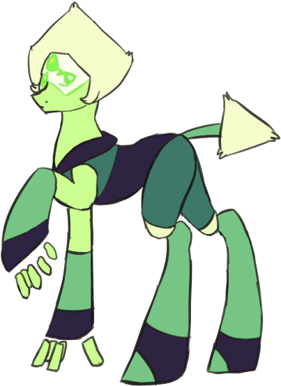 Doritos Clipart Dorito Chip - Steven Universe Peridot Size (422x562), Png Download