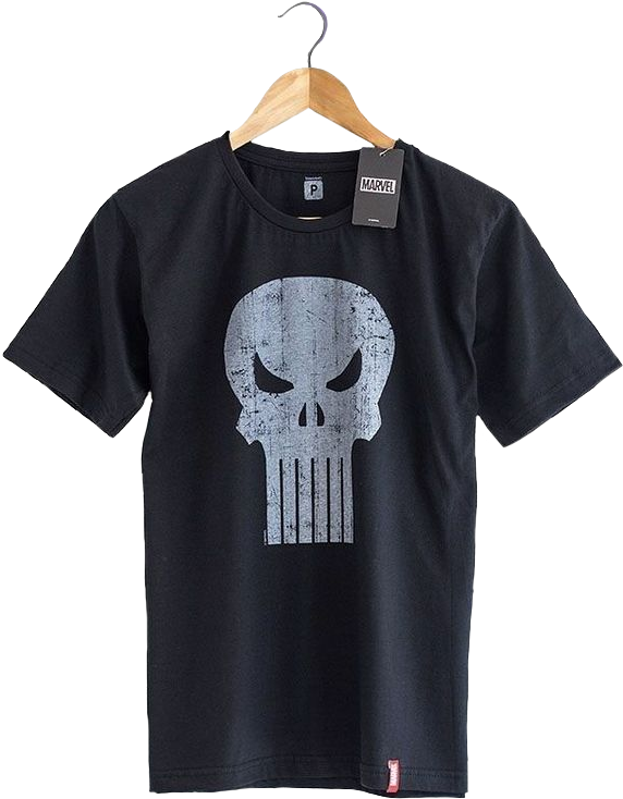 Camiseta Punisher Marvel - T-shirt (800x800), Png Download