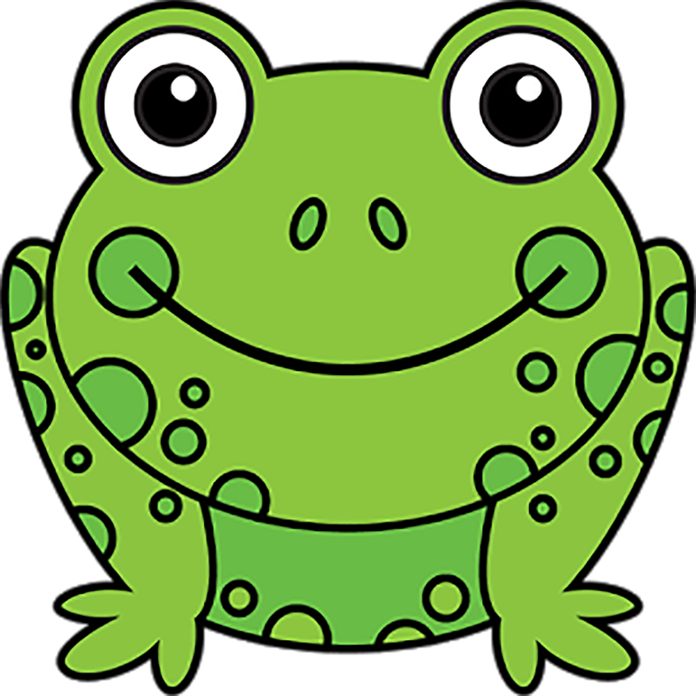 Crazy Frogs Android - Mobirise (1000x1000), Png Download