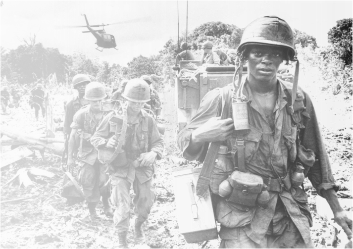 The Vietnam War Lasted From November 1, 1955 To April - African American Vietnam Soldiers (713x503), Png Download