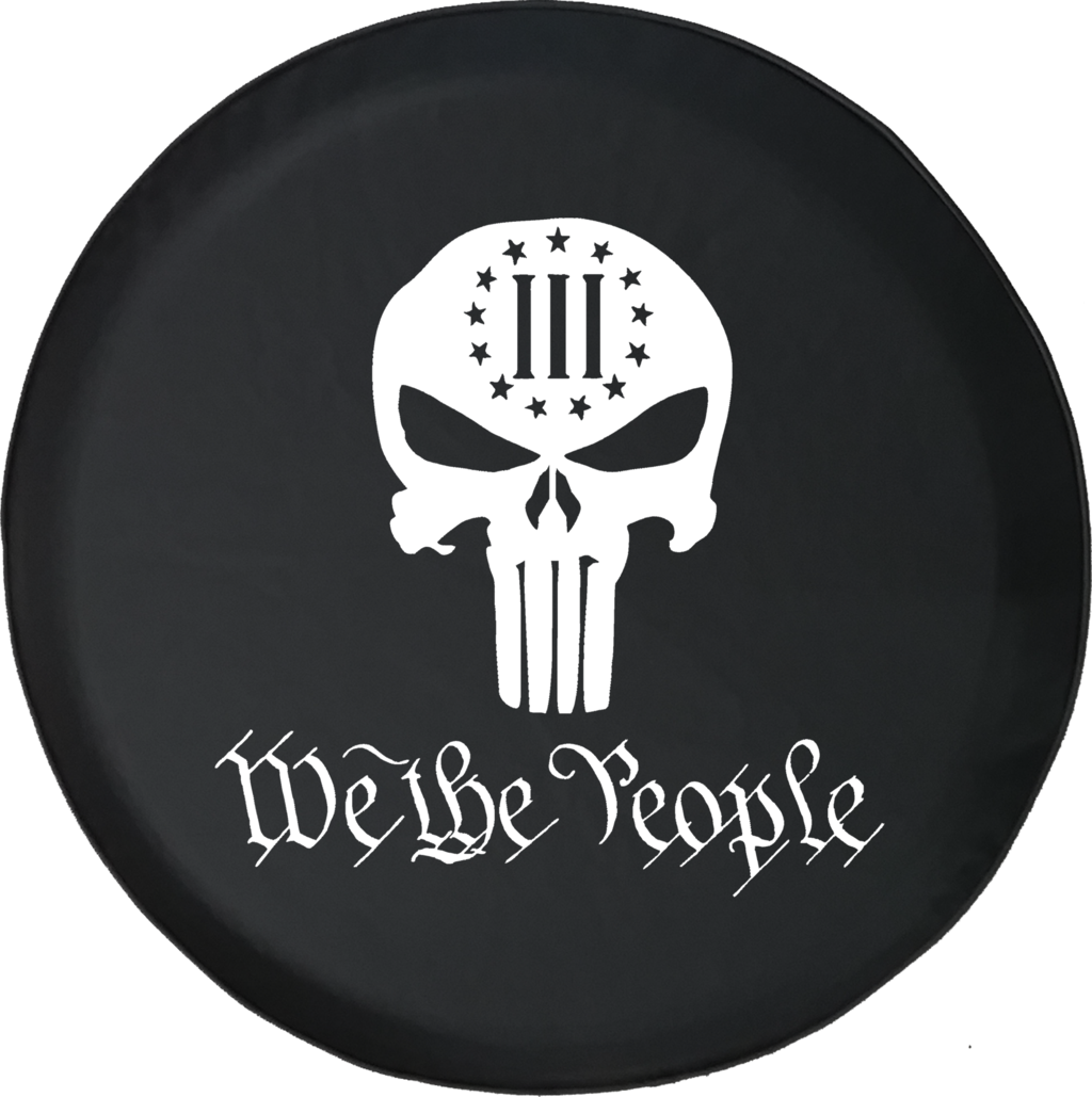 We The People Punisher Skull Constitutional 3% Freedom - Punisher Skull (1024x1029), Png Download