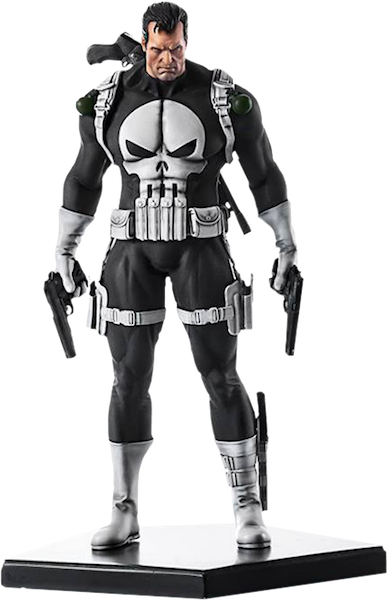 The Punisher - Punisher - 1:10 Scale Statue - Toy (388x600), Png Download