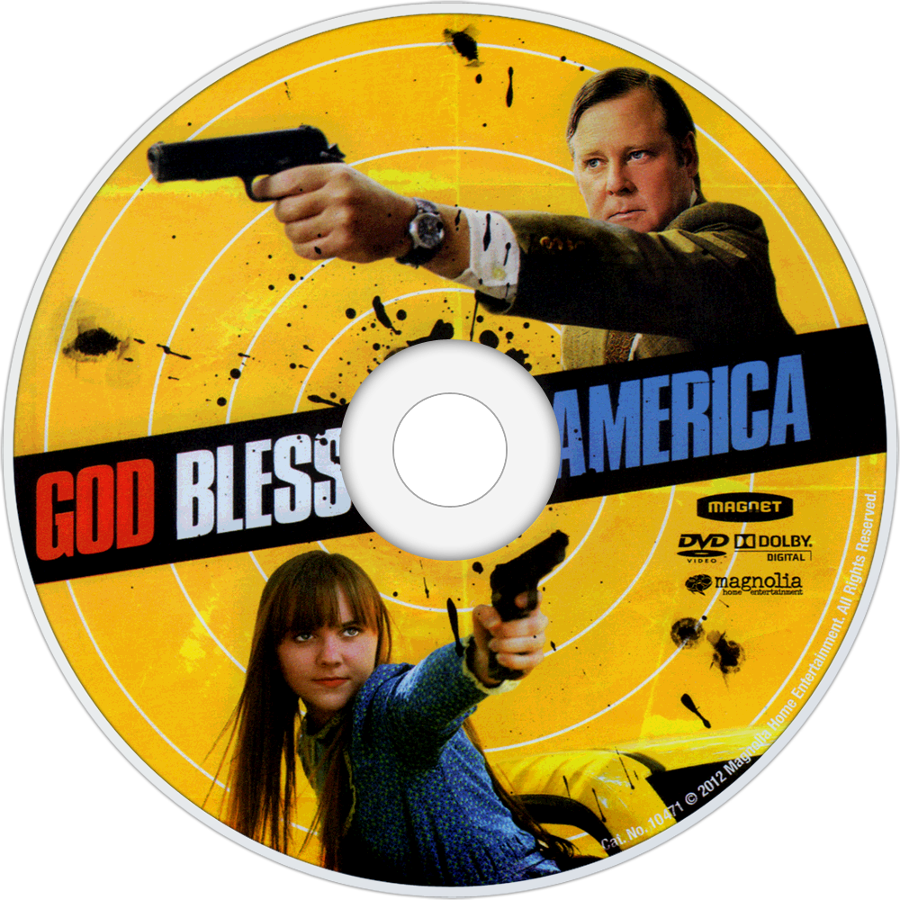 God Bless America Dvd Disc Image - Dvd God Bless America (1000x1000), Png Download