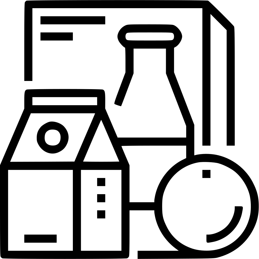 Clip Freeuse Library Grocery Products Svg Png Icon - Grocery Store (981x982), Png Download