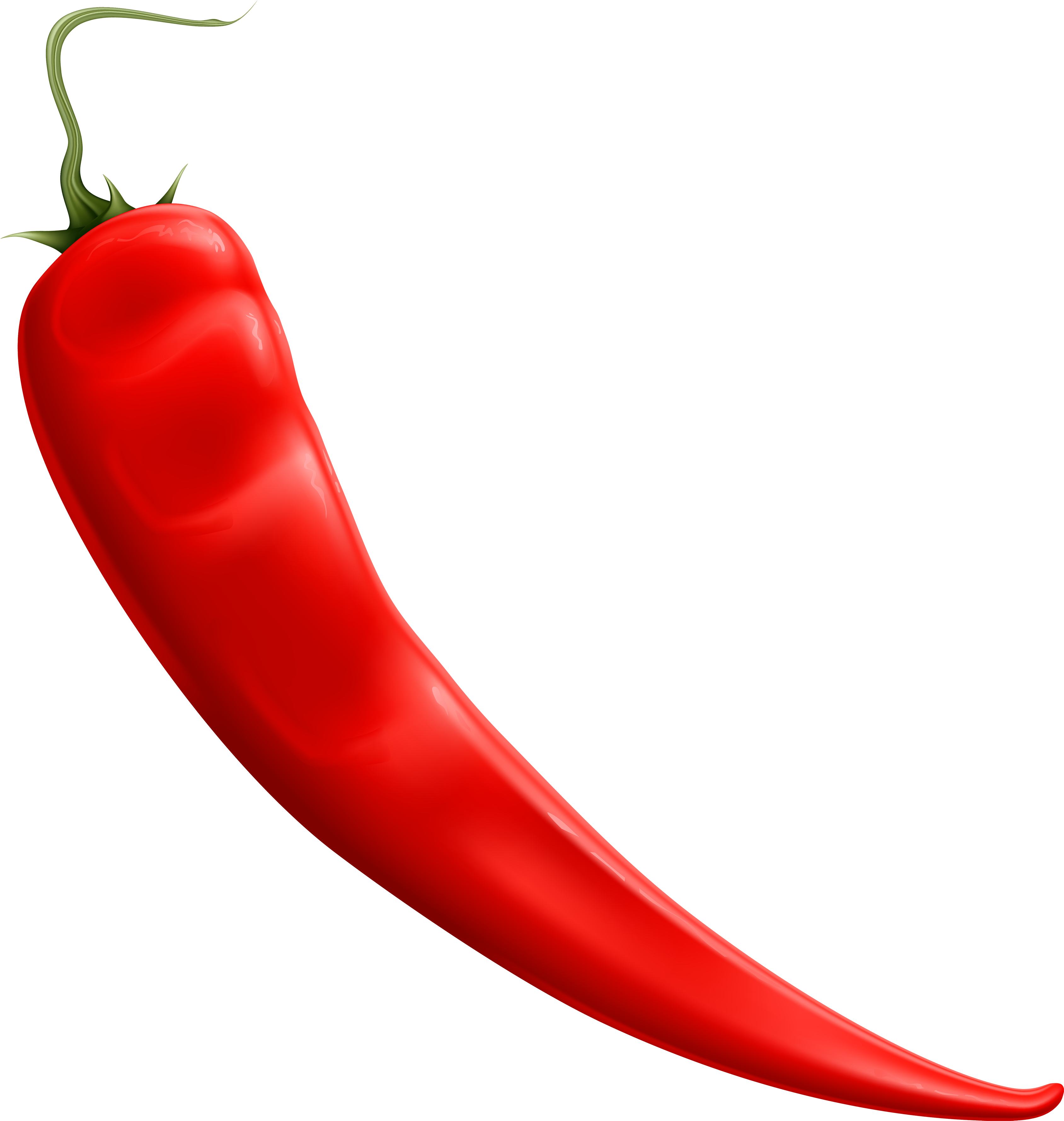 Red Pepper Png Clipart Clipart Freeuse Stock - Red Chili Pepper Png (3500x3688), Png Download
