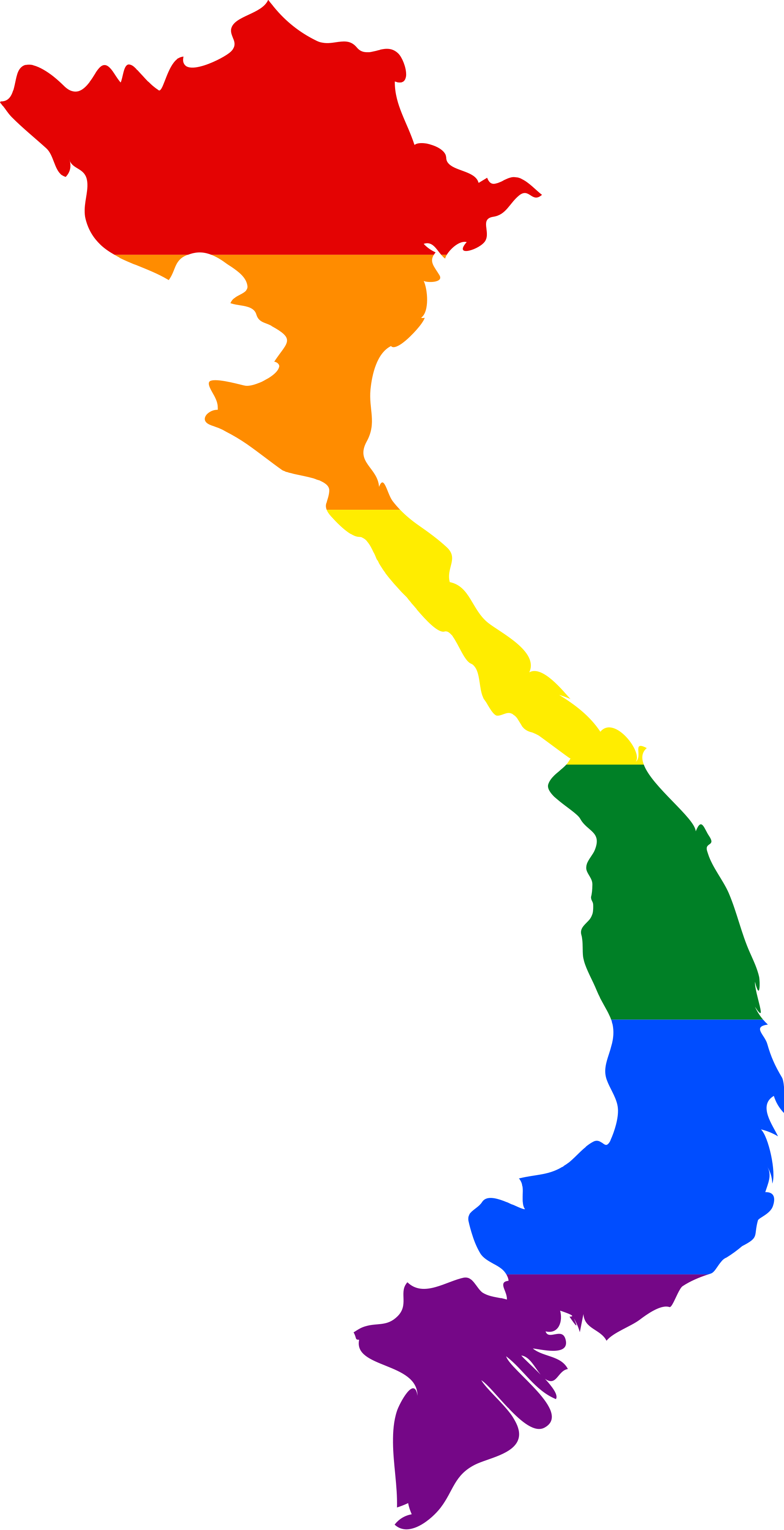 Vietnam War Printable Chile Tue Newspictures Png Vietnam - Map Of Vietnam States (2000x3902), Png Download