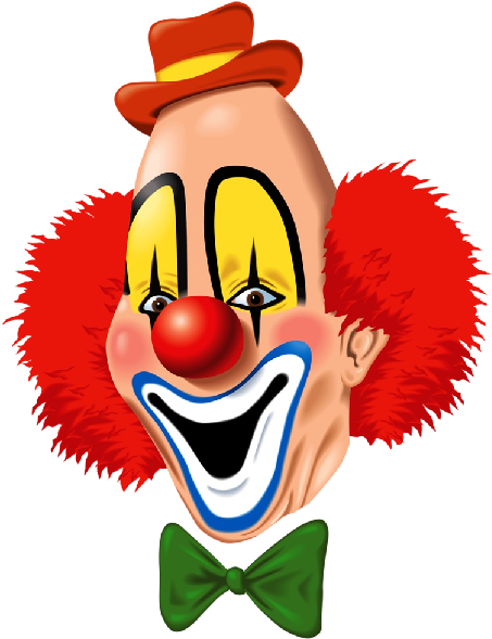 Party Clowns And Balloons Png Images On - Clown With Transparent Background (600x600), Png Download