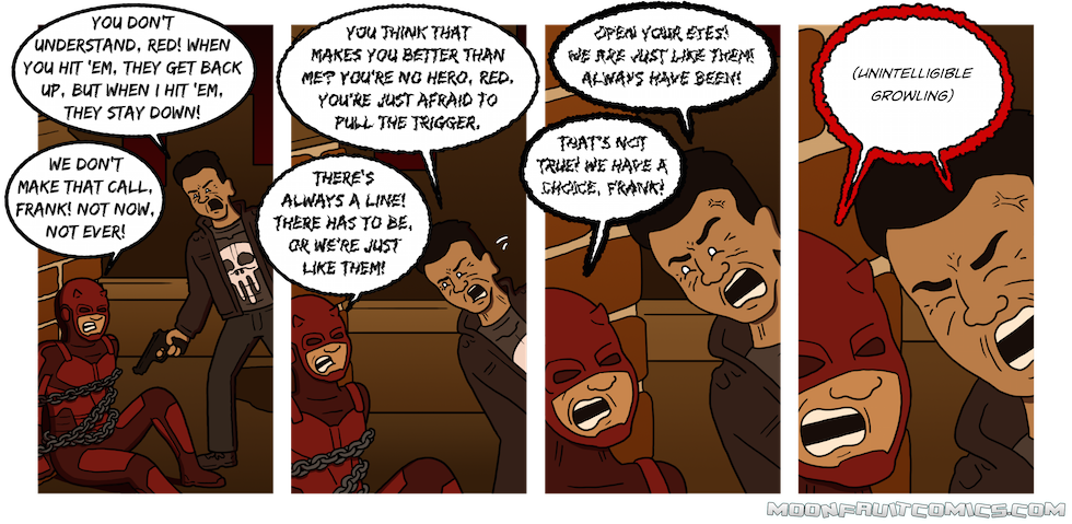 I Tried Really Hard To Emulate The Show's Colour Palette - Comics (980x479), Png Download