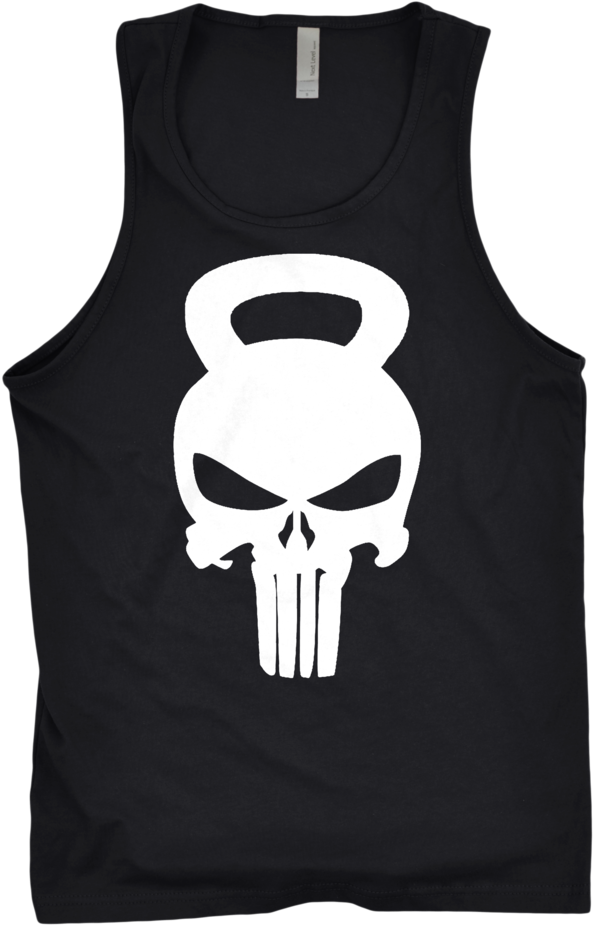 Punisher Skull Kettlebell (1000x1000), Png Download