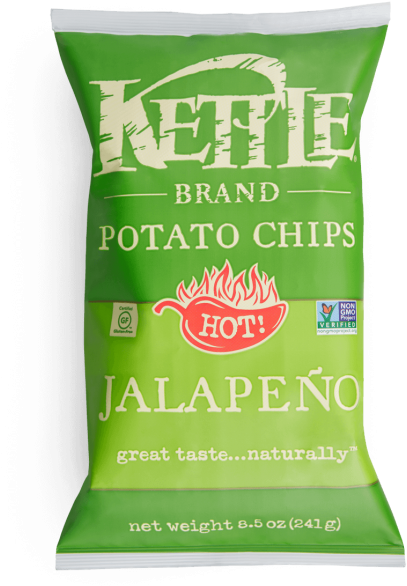 Jalapeno Potato Chips - Kettle Brand Jalapeno Chips (500x649), Png Download