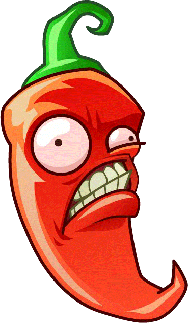 Jalapeno Close Up - Pvz 2 Jalapeno Png (369x631), Png Download