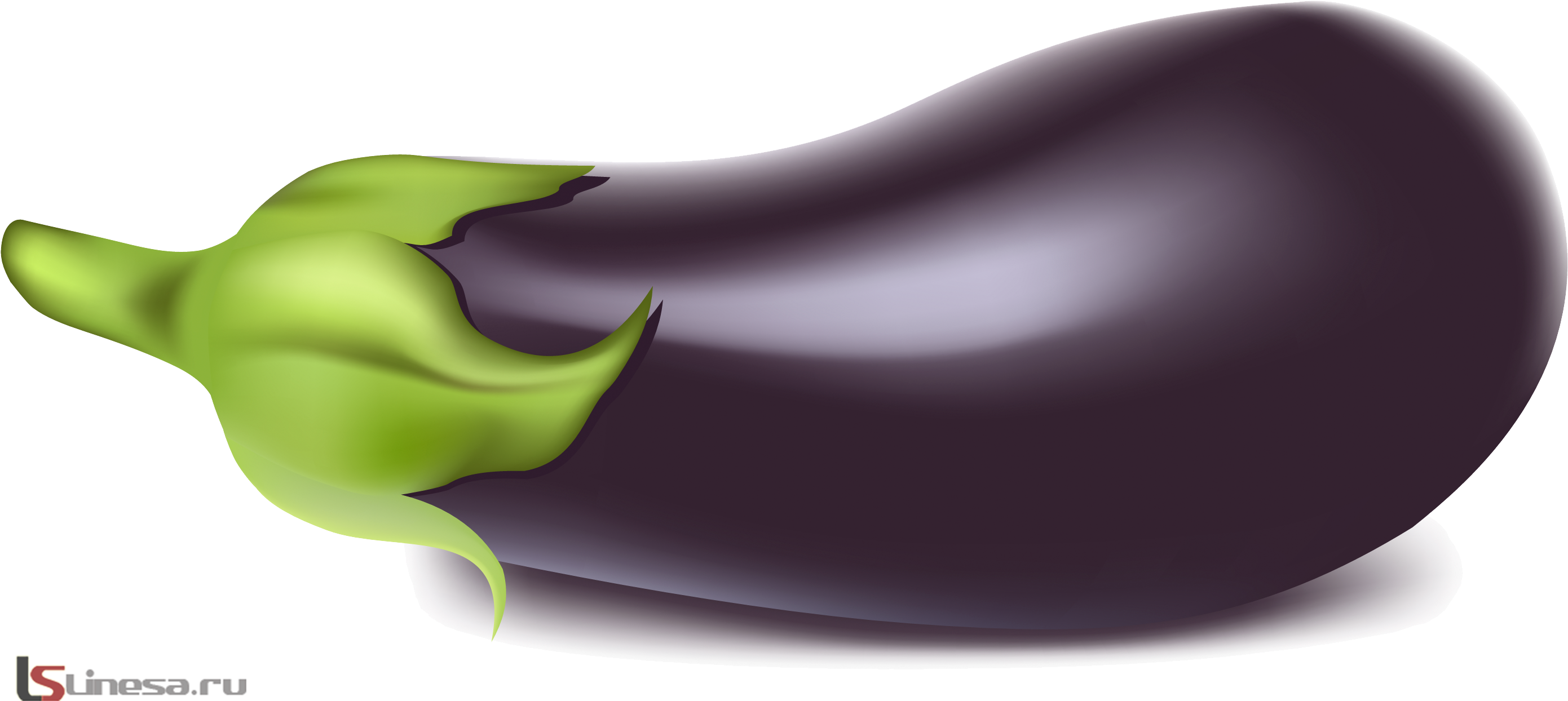 Pinterest - Eggplant Clipart Png (3000x1487), Png Download