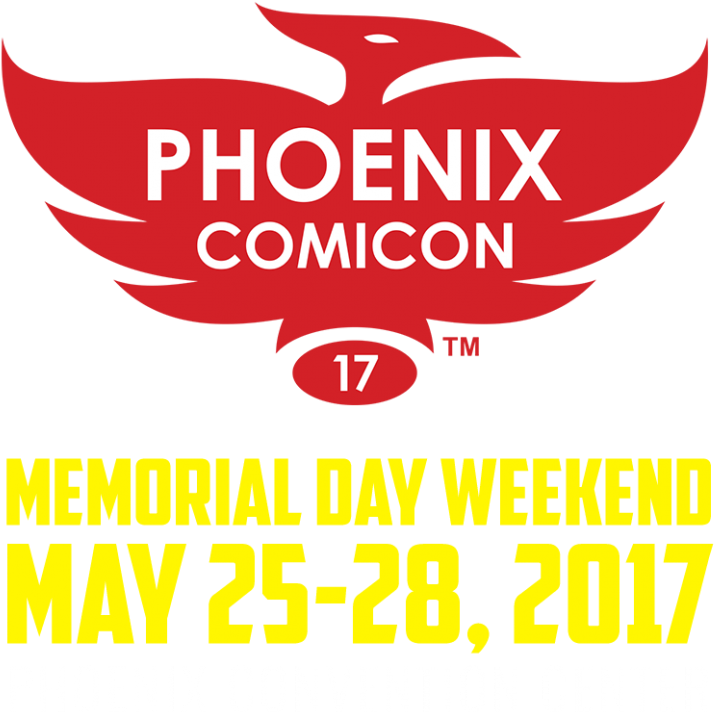 Gunman Arrested At Phoenix Comic Con Claimed He Was - Phoenix Comicon 2017 Logo (770x770), Png Download